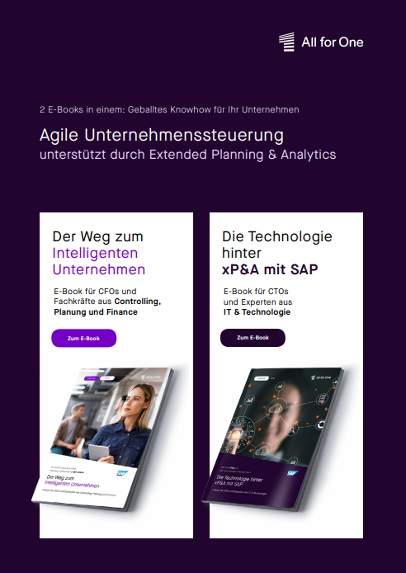 Agile Unternehmenssteuerung mit xP&A cover