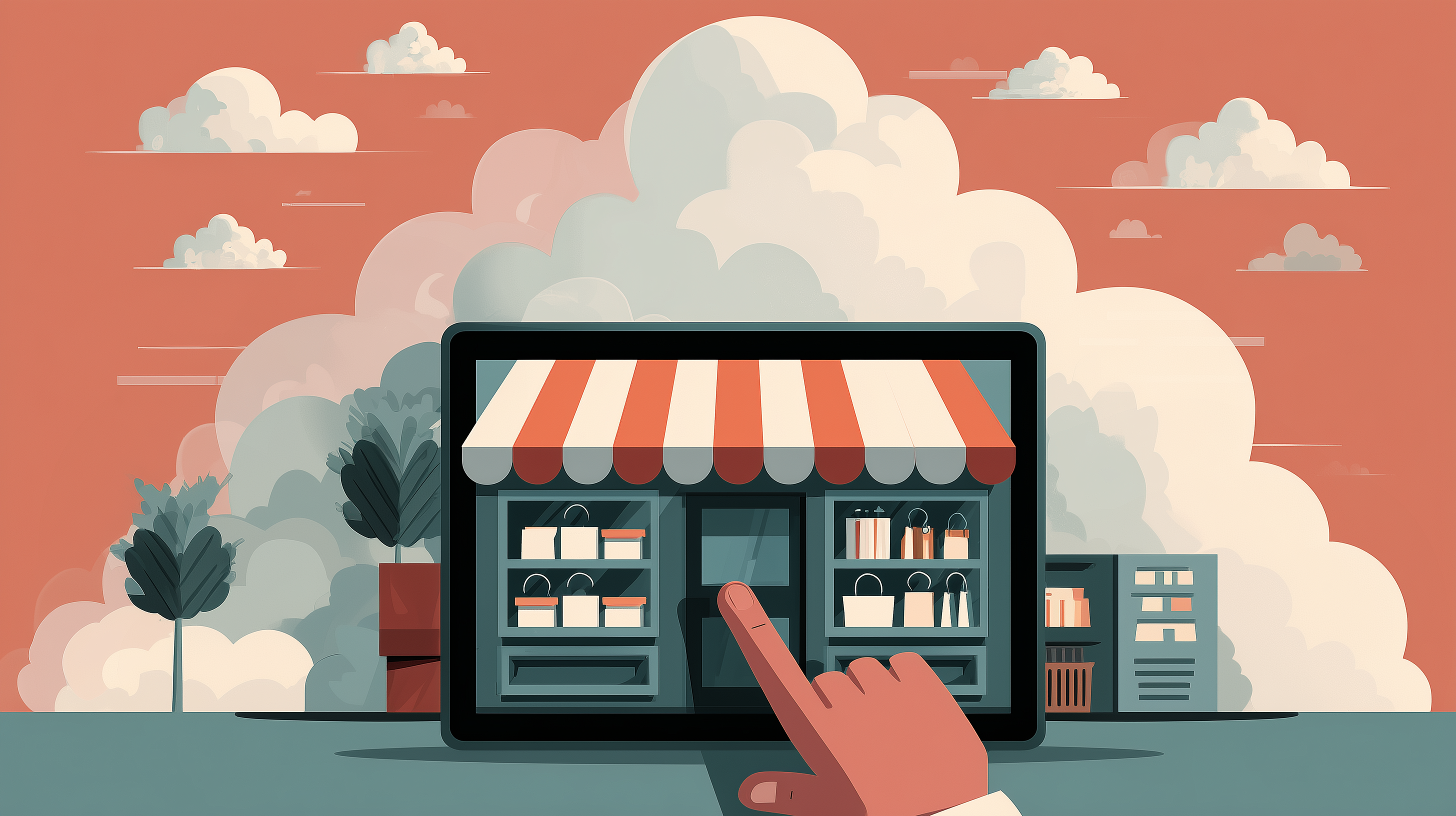 move2cloud im e-commerce mit smart store und wolke